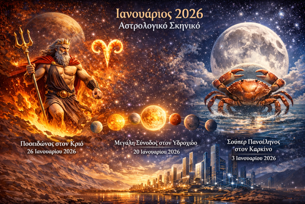 Το Αστρολογικό Σκηνικό του Ιανουαρίου 2026